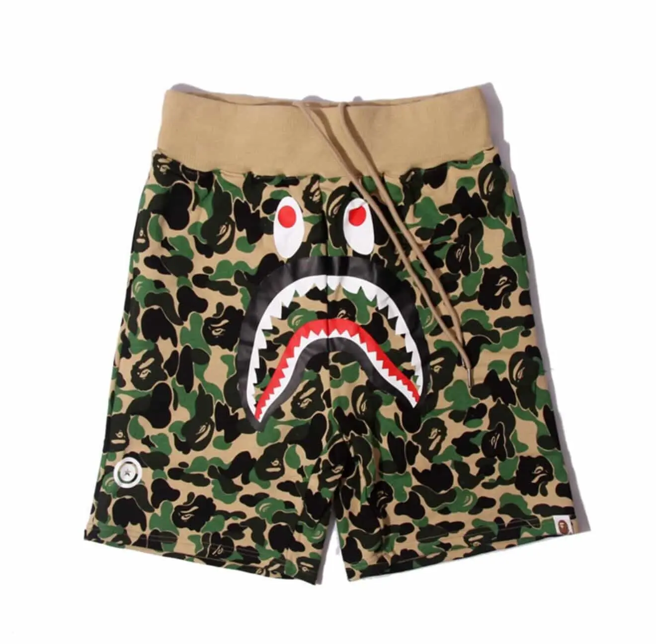 BAPE Shark camo short