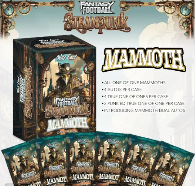 Wildcard 2026 Steampunk Mammoth Boxes!