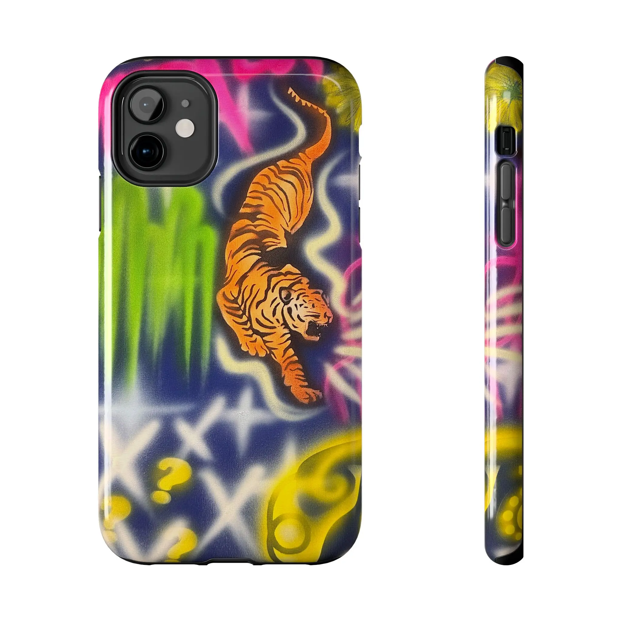 mega luv" airbrush iPhone case - TikTok Shop