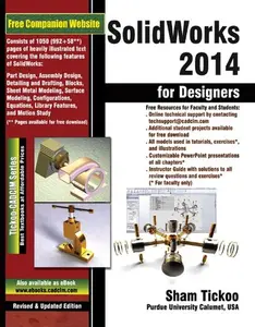 USED-SolidWorks 2014 for Designers by Sham Tickoo (Paperback)