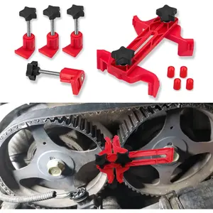Engine Timing Tool, Camshaft Locking Tool, Engine Camshaft Alignment Timing Tool Kit, Camshaft Sprocket Clamp Kit, Car Main Cam Timing Sprocket Gear Locking Tool Set Suitable for Most Car