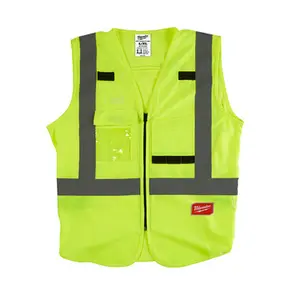 Milwaukee 48-73-5062 L/XL Class 2 High Vis Yellow Safety Vest