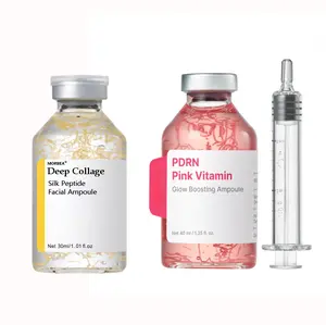 MORBEA Age-Rewind Shot Two Set (PDRN + Peptide) | Rejuvenating Face Serum for Radient Glass Skin, Wrinkle and Fine Line Treatment, Firming, and Deep Hydration, Korean Skincare