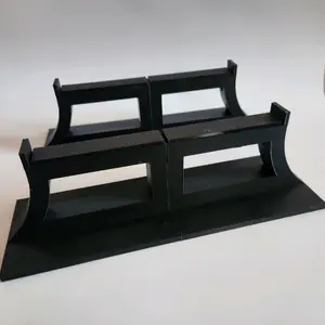 Heavy Duty Computer Tower Stand Riser Feet Custom Colors Sizes 8.6-12.8 Inch Wide Models with TPU Rubber Bumper for Enhanced Air Flow. Computer stand for carpet.