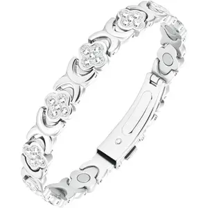 Women's Balance & Vitality Magnetic Bracelet | Pure Copper, 3500 Gauss Effective Magnets, Adjustable Wellness Jewellery