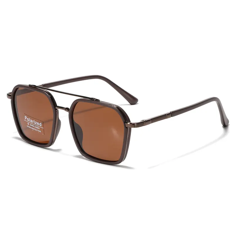 Flat Top Square Retro Sunglasses TR90 Frame UV400 Protection Unisex Large Amazon.com: Karsaer 3 Pcs Flat Top TR90 Polarized Sports  main image 4