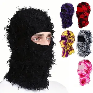 Balaclava Ski Mask, Full Face Knitted Balaclava Hat, Windproof Ski Mask For Cold Weather Balaclava Ski Mask, Full Face Knitted Balaclava Hat, Windproof Ski Mask For Cold Weather