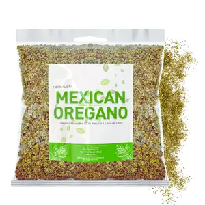 Herbalista Dried Mexican Oregano – Whole Aromatic Leaves – Greek Cut -  Perfect for Pozole, Stews, Salsas, Meats & Enchiladas – Resealable Bag for Freshness – Authentic Mexican Touch to Your Dishes