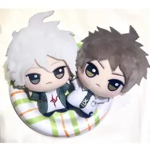 2026 new 10CM Anime Hinata Hajime Attribute Cotton Doll Pendant Keychain Girl Stuffed Toys Student Plush Doll  Ears Xmas Gift