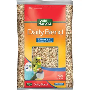 Daily Nutrition Bird Food Blend for Parakeets Canaries and Finches Complete Balanced Daily Diet