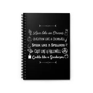 90's Witchy Book of Shadows Notebook
