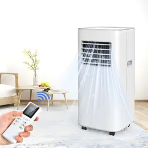 DIMUNT Portable Air Conditioners 8500 BTU 3-in-1 with Remote Control Sleep Mode,Cool, Dry and Fan, LED Display 24Hrs Timer Installation Kits for Home Office Dorms White Clear Household Cooling Window Ac Unit tiktokshopspringglowup