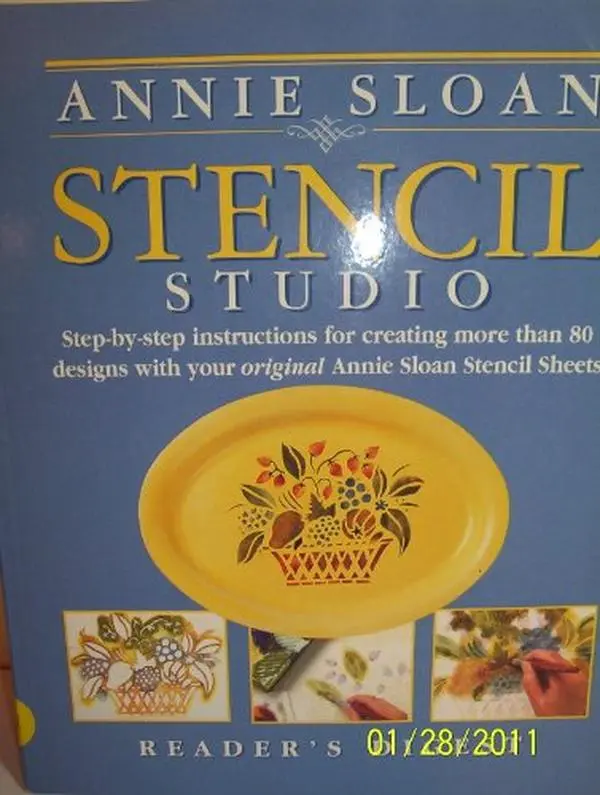 Used Annie Sloan Stencil Studio Art Tutorial Book (Paperback)