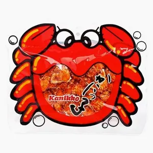 UMAYA - Okabe Kanikko - Ready To Eat Fried Japanese Baby Crabs - With A Hint Of Sweet Honey and Savory Seasonings - Crunchy Gourmet Snack From Japan - Individual 2.3oz (65g) Snack Size Bag - Pack of 1