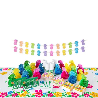 Unique Hula Girl Luau Party-Servietten – 16 Stück, 16,5 X 16,5 Cm – Für Hawaii-Party, Sommerfest