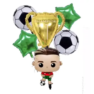 Soccer ,balloons Party Decorations /6 pcs Soccer ,balloons Party Decorations /6 pcs