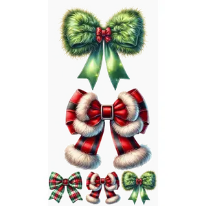 13x24" Christmas Coquette Premade DTF Gang Sheet