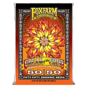 FoxFarm Cream of the Crop 50/50 Growing Media with Perlite and Coco Coir, 2cu ft