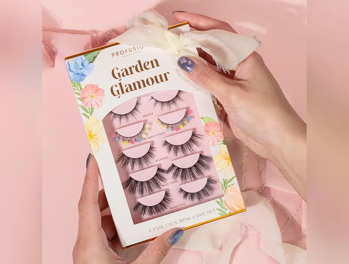 Petal Perfect | Garden Glamour 5 Pairs Faux Mink Lash Set