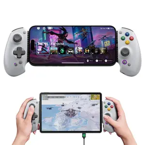 S9 Full-Size Gaming Phone Controller for  15/16/17, iPad Mini 6/7 Android Tablet  TypeC Mobile Gamepad Free Button Mapping Genshin , Hall Effect Joystick