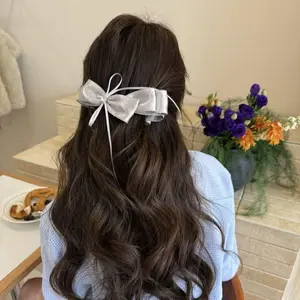 2026 New High Ponytail Bow Banana Hair Clip, Party Accessory, Small Gift, Stylish Hair Decoration for Events
