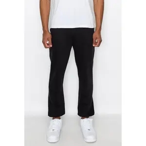 VICTORIOUS Essential Fleece Sweatpants - Unisex, Elastic, Loose Fit, Made of Polyester, Available in Multiple Colors Menswear