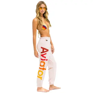 AVIATOR NATION 2 SWEATPANTS - LIGHT PINK
