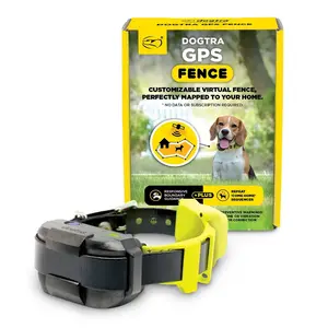 Dogtra GPS Fence – No Subscription, Custom Wireless Dog Fence with App, Smart Guidance & Return Reminder Tone, Vibration, Correction, IPX9K Waterproof Rechargeable Collar, Safe Freedom for Dogs 15 Lbs