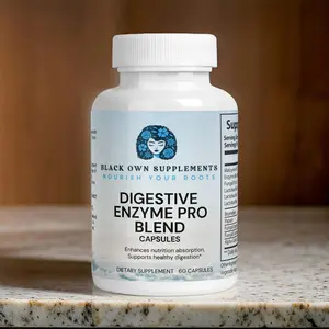 Digestive Enzyme Supplement Pro Blend with Makzyme-Pro - 60 Caps Edible Fitness