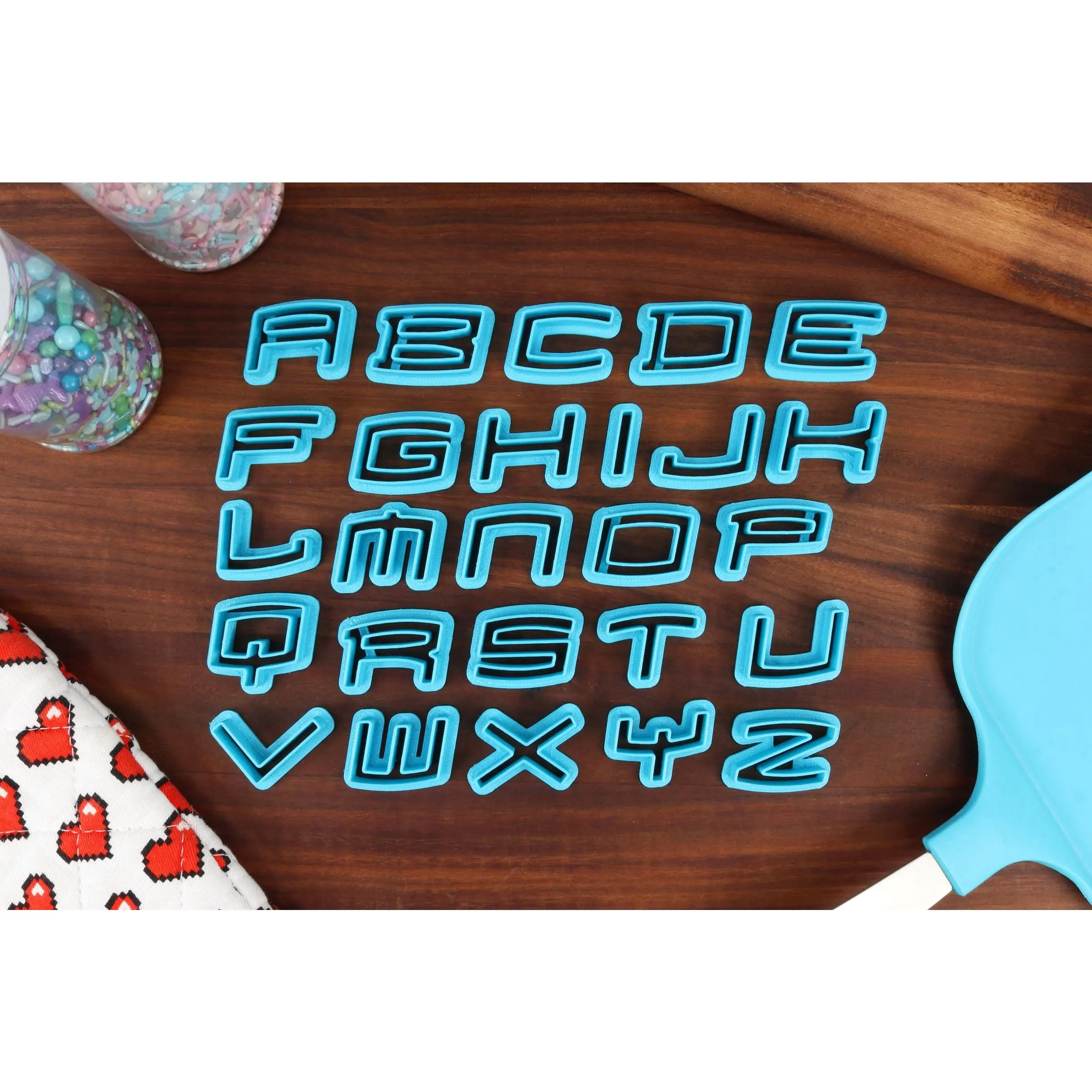 Spider-Man Film FONT Cookie Cutters - Fondant Letters