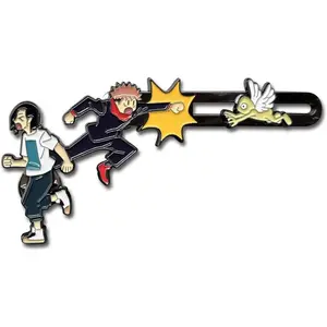 JUJUTSU KAISEN - PINSART ITADORI FIGHTING WITH FLY HEAD MOVEABLE PIN