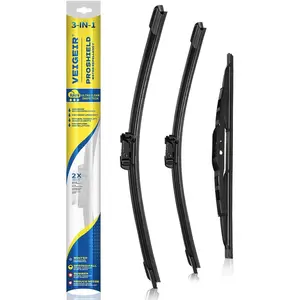 3 Pack Windshield Wiper Blades Compatible with 2015-2022 Chevy Chevrolet Trax Original Factory Quality Front Rear Wipers Blade Set for My Car - 26" 14" 10"