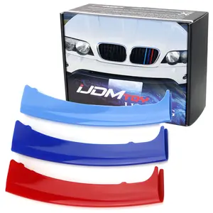 iJDMTOY Exact FitM-Color Grille Insert Decoration Trims For 1999-2003 BMW E53 X5 Pre-LCI w/ 8 Beam Kidney Grill