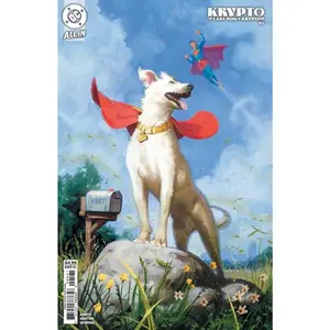 Krypto The Last Dog Of Krypton #5 (Of 5) Cover B David Talaski Card Stock Variant Kansas Superpowers