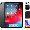 Refurbished Apple iPad Pro 11" (2018) (WiFi) A1980 Excellent Condition with Case, Wireless Earbuds,Tempered Glass Screen Protector & 1 Year Warranty