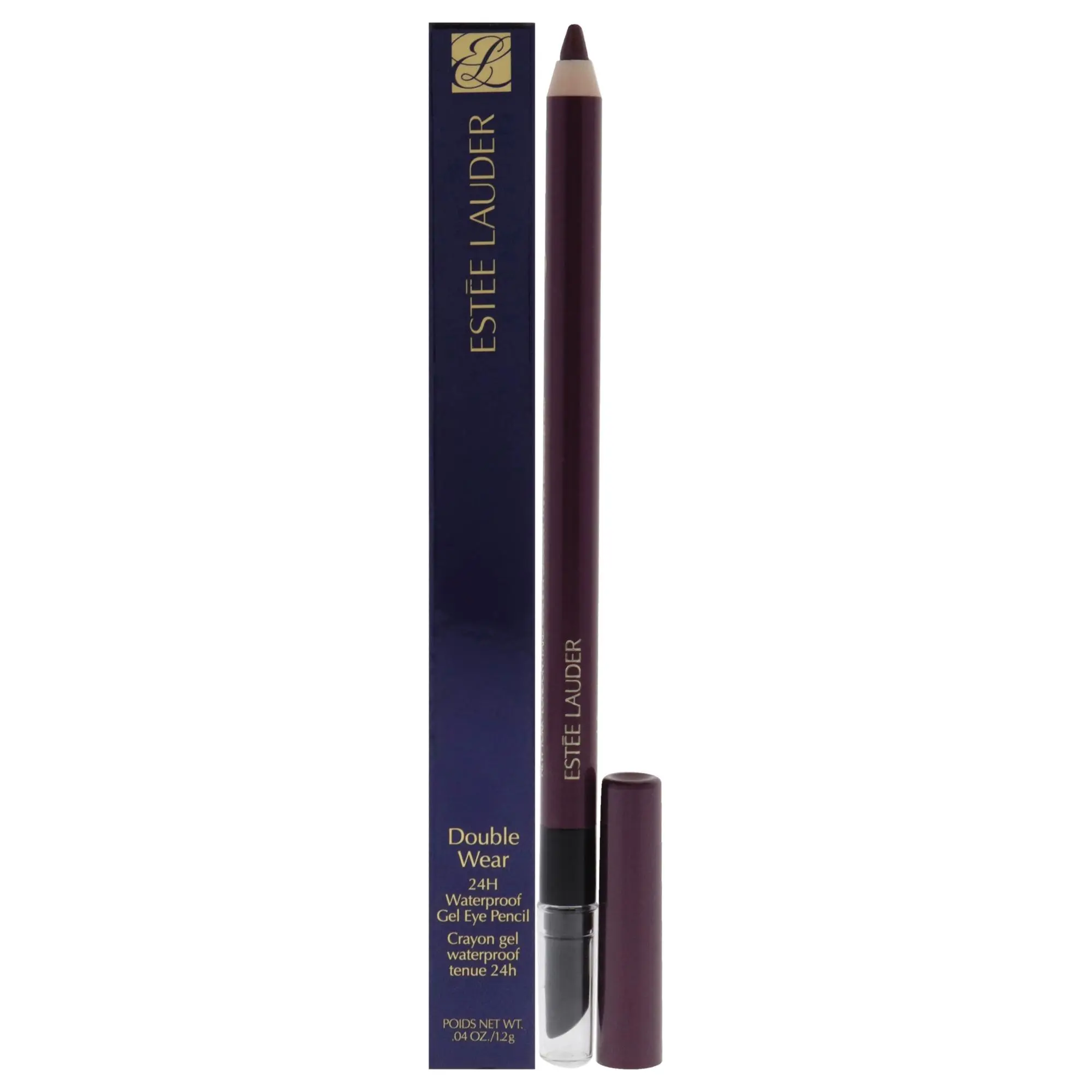 Estee Lauder Women's Double Wear 24H Waterproof Gel Eyeliner Pencil - 09 Aubergine, 0.04oz Cosmetic Makeup Eye Makeup