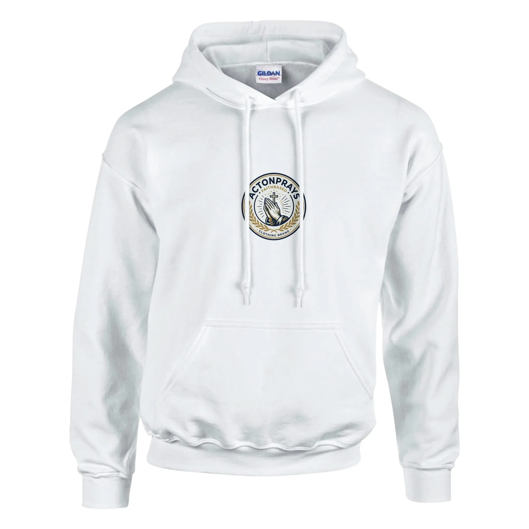 Faith-Based Classic Unisex Pullover Hoodie | Actonprays Collection | Gildan® 18500
