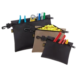 CLC 1100 Multi-Purpose Clip-On Zippered Poly Bags CLC 1100 Multi-Purpose Clip-On Zippered Poly Bags