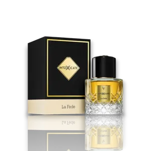 Khadlaj | La Fede | Intoxicate | Men's Fragrance | 100 ML 3.4 OZ | Extrait De Parfum | Cognac - Almond & Bergamot
