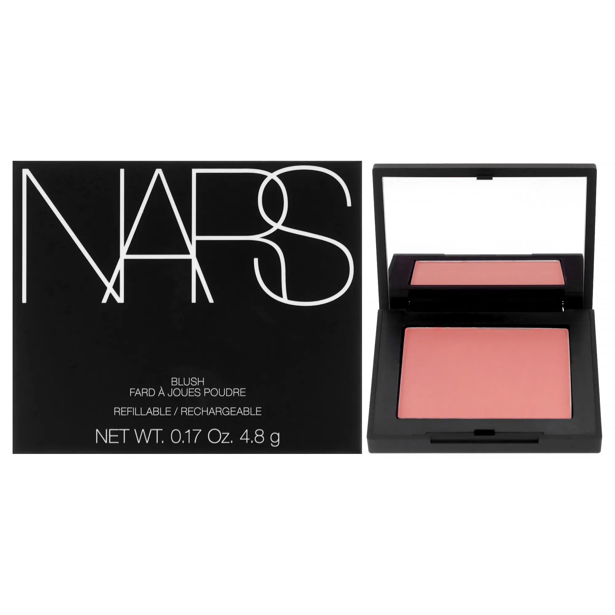 NARS Women's 778 Orgasm Edge Compact Powder Blush Refillable, 0.17oz Face Makeup