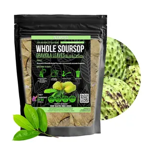 Alebrixes | Whole Soursop Herbal Tea (6 oz)| Premium Quality Whole Whole Soursop Tea | Te Hoja de Guanabana - Graviola Leaves | Wildcrafted.