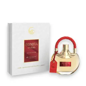 Le Falcone | Bonita | Riviera | Eau De Parfum | Unisex Fragrance | 100 ml - 3.4 oz | Lemon - Rose & Vanilla Notes