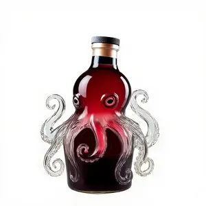 Whiskey and Red Wine Decanter - Artistic Sculpture, Octopus Decanter Sculpture, Exquisite Glass Bottle Decoration, Creative Ocean Animal Bottle Ornament gift bf boys christmas gifts gifts for husband unique gifts for man man gift set