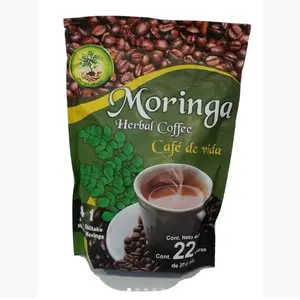 Moringa Herbal Coffee Café de Vida 4in1 with Reishi Shiitake Maitake & Moringa 22 Cups Vitamin Supplement Edible Fitness Beverage Taffy
