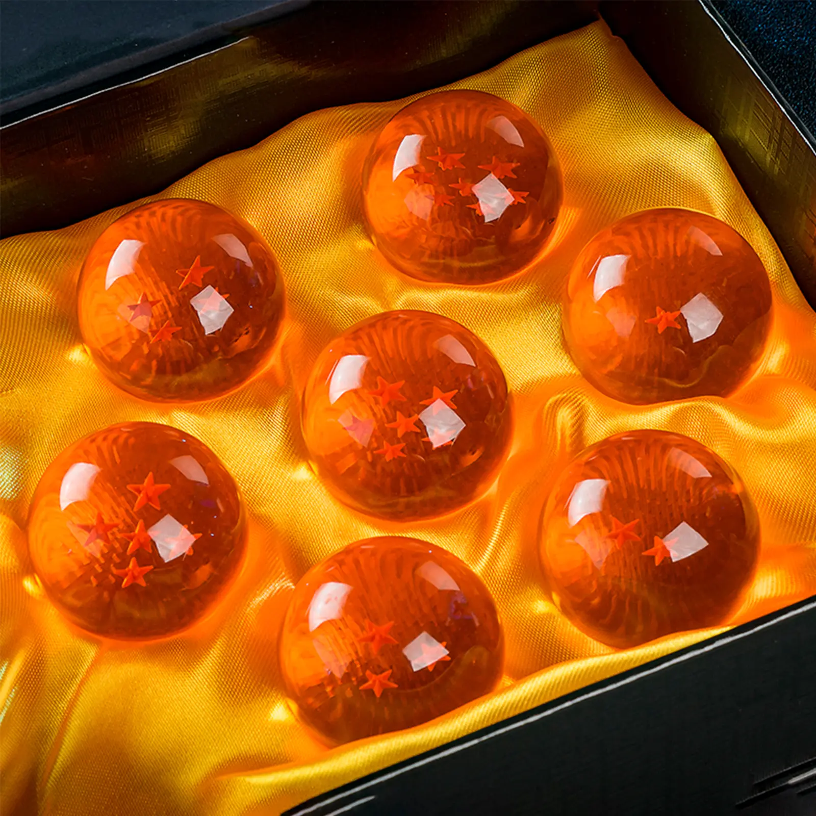 ‌Megahit DBZ  Z 3-Inch Crystal Ball - Handmade Resin Star Ornament with Transparent Finish, Christmas Tree Decor & Anime Collectible Gift.teacher appreciation gifts 2026.room accessories