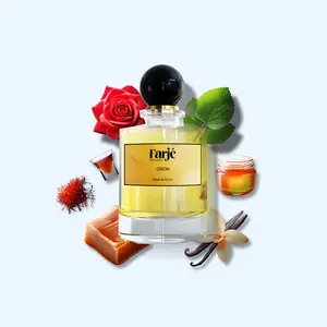 Farje Perfumes – Orion Extrait De Parfum Unisex 100ml – Finest Niche Quality Ingredients – Fruity Floral Amber Fragrance with Black Currant, Rose, Saffron and Patchouli – Warm, Elegant and Long Lasting