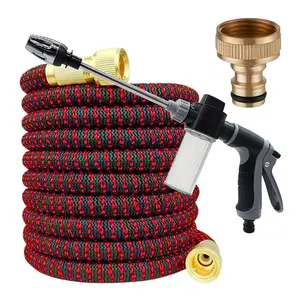 High Pressure Garden Hose, Expandable Magic Hose For Garden Watering And Cleaning, US3/4 Joint Sprinkler Head, Sprinkler Device, Garden Hose Nozzle, Garden Hose Connector