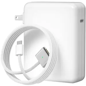 140W Charger for MacBook Pro 16 14 inch Mac Air 15 13 inch 2026 2025 2024 23 22 21 M1–M5【Original Quality】 Fast Charger Power Adapter & 6.6FT Type C to Magnetic 3 Cable LED Applicable 2021-26 (White)