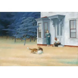 Cape Cod Evening by Edward Hopper