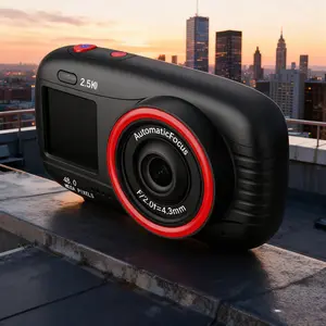 2.5K Dual-Screen Digital Camera with 16X Zoom, WiFi & 48MP Photos!#BlackFriday